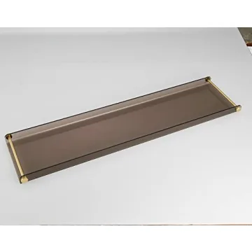 Luxury Bathtub Caddy Tray for All Bathtubs with Gold Handles