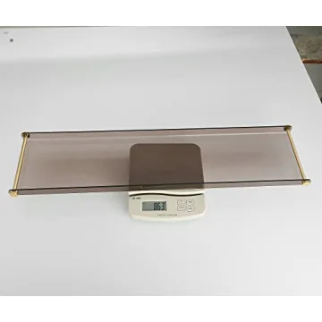 Luxury Bathtub Caddy Tray for All Bathtubs with Gold Handles