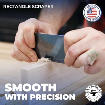 DFM Tool Works Curved Cabinet Scraper Cards Set - USA Made