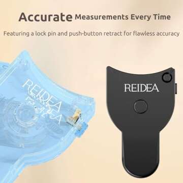 REIDEA 60in Tape Measure - Accurate, Ergonomic & Portable