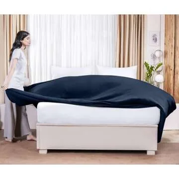 Utopia Bedding King Flat Sheets - 6 Pack of Soft Microfiber