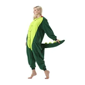 DarkCom Adult Dinosaur Onesie - Fun Cosplay Pajamas