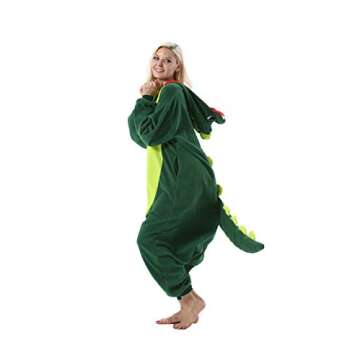 DarkCom Adult Dinosaur Onesie - Fun Cosplay Pajamas