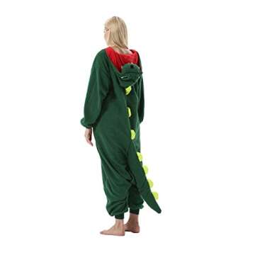 DarkCom Adult Dinosaur Onesie - Fun Cosplay Pajamas