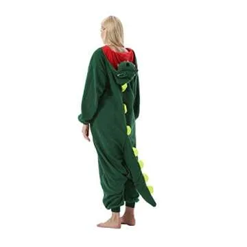 DarkCom Adult Dinosaur Onesie - Fun Cosplay Pajamas