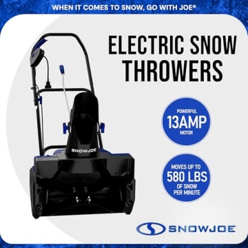 Effortless Snow Removal with Snow Joe Electric Blower