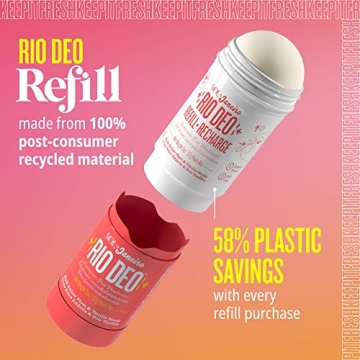 Rio Deo Cheirosa '40: Refillable Aluminum Free Deodorant