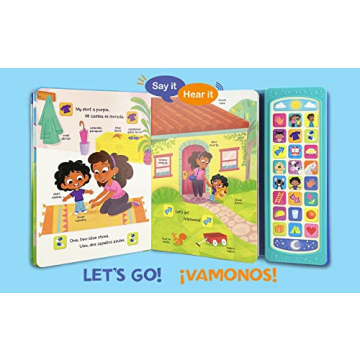 Let's Go! ¡Vámonos! Bilingual Sound Book for Kids