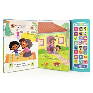 Let's Go! ¡Vámonos! Bilingual Sound Book for Kids