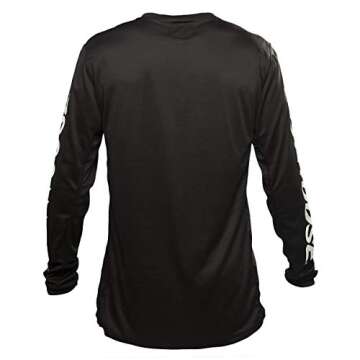 FASTHOUSE Dropper MTB Jersey (Black, Large) - Men's