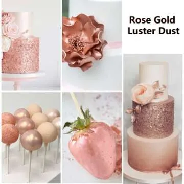 Valentine’s Luster Edible Glitter Dust Set - 4 Colors