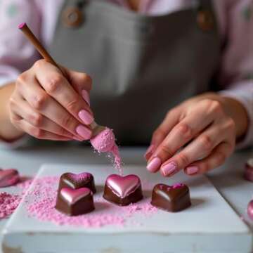 Valentine’s Luster Edible Glitter Dust Set - 4 Colors