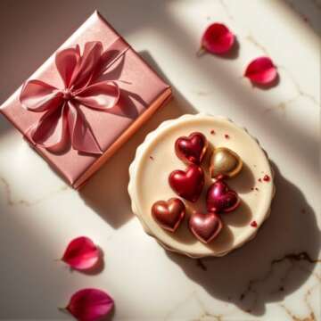 Valentine’s Luster Edible Glitter Dust Set - 4 Colors