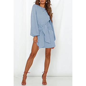 Chic elowin Womens Crewneck Sweater Dress for Autumn