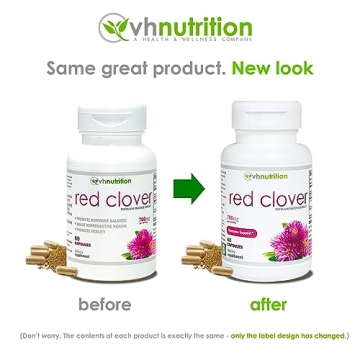 VH Nutrition Red Clover 700mg Hormone Balance & Support