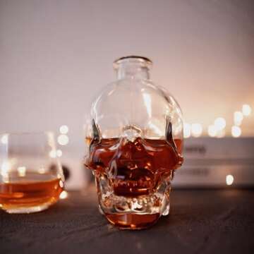Skull Decanter - Unique Whiskey and Liquor Gift for All