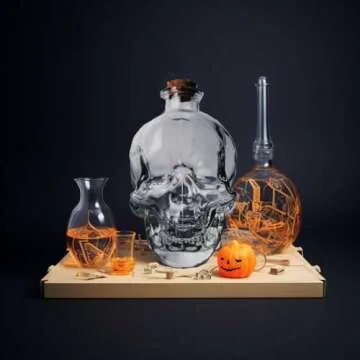 Skull Decanter - Unique Whiskey and Liquor Gift for All