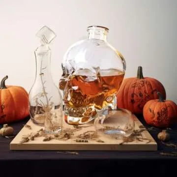 Skull Decanter - Unique Whiskey and Liquor Gift for All