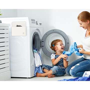 Premium Magnetic Lint Bin for Laundry Room Organization