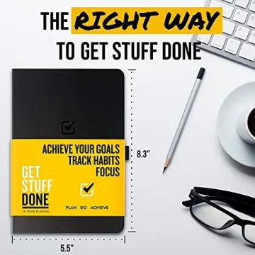 Get Stuff Done Productivity Planner for Goal Setting
