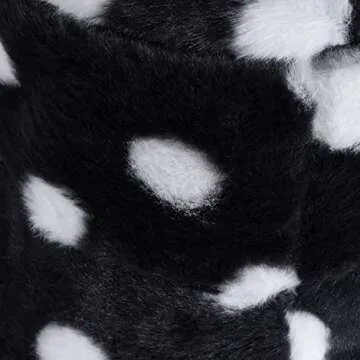 Sydbecs Faux Fur Winter Bucket Hat for Men and Women