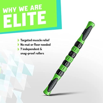 Elite Muscle Roller Stick for Sore Muscles and Relief