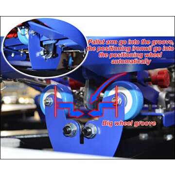 TECHTONGDA 4 Color Screen Printing Press Kit Machine Equipment Silk Screen Printing 4 Color Screen Printing Press Kit 4 Station Printing Machine