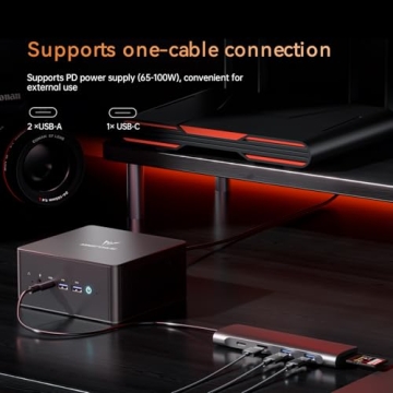 MINISFORUM UM890 Pro Mini PC with Ryzen 9 and 32GB RAM