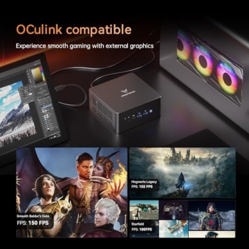 MINISFORUM UM890 Pro Mini PC with Ryzen 9 and 32GB RAM