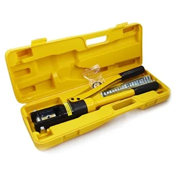 WFLNHB 16 Ton Hydraulic Crimper with 11 Dies