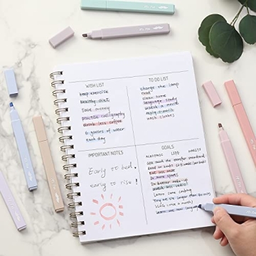 Mr. Pen Morandi Highlighters - 16 Pastel No Bleed Set