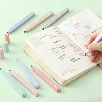 Mr. Pen Morandi Highlighters - 16 Pastel No Bleed Set