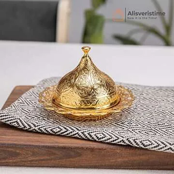 Elegant Alisveristime Handmade Turkish Tea Set for All Occasions