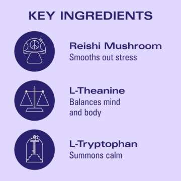 Kin Euphorics Lightwave Non-Alcoholic Functional Beverage | Calm the Mind & Mellow the Mood | Adaptogens, Nootropics, Reishi Mushroom & L-Theanine | Lavender-Vanilla, Smoked Sea Salt & Passionflower | 8 Fl Oz (4pk)
