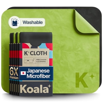 Koala Lens Cleaning Cloth - Superior Japanese Microfiber For All Optics