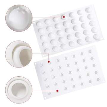 Silicone Ball Chocolate Bombs Mold for Sweet Treats