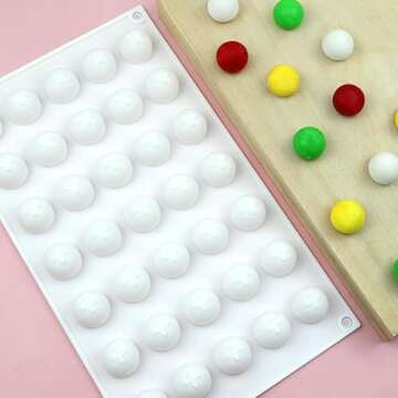Silicone Ball Chocolate Bombs Mold for Sweet Treats