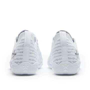 Rebel Athletic Revolt White Cheer Shoe for Peak Performance