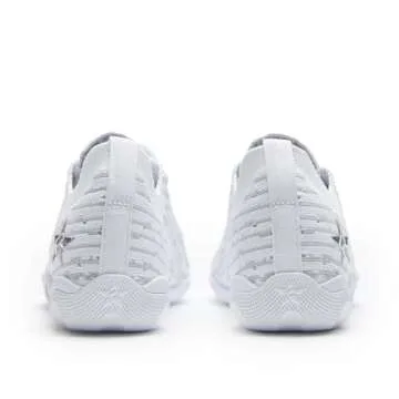 Rebel Athletic Revolt White Cheer Shoe for Peak Performance