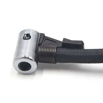 uxcell Black Vehicle Car Portable Electric Pump Air Compressor Tire Inflator 48V