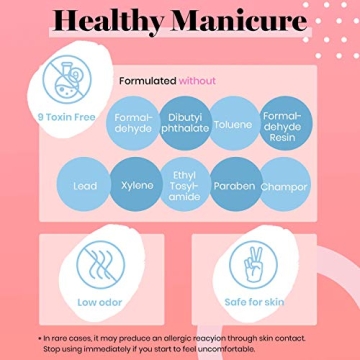 Beetles Red Gel Nail Polish Kit with UV LED Lamp