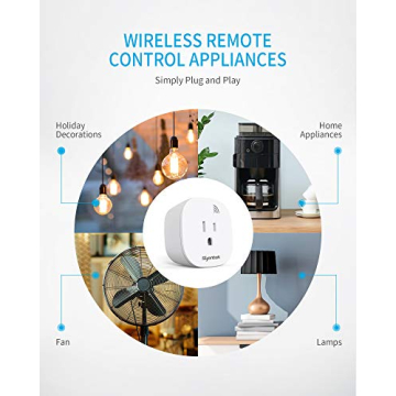 Syantek Remote Control Outlet for Effortless Home Automation