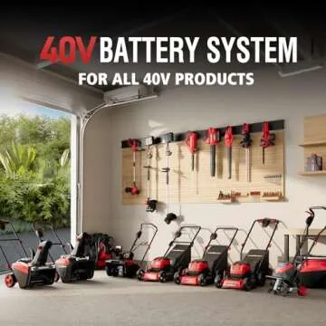 PowerSmart 40V Cordless Lawn Mower 3-in-1 Efficient Quiet Operation