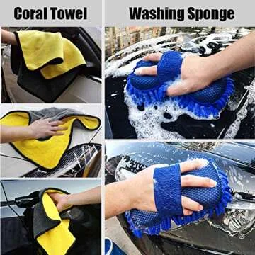 Ultimate 10-Pack Car Cleaning Tools Kit for Detailing