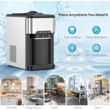 ARLIME 3-in-1 Ice Maker with Water Dispenser