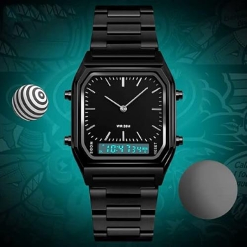 Gosasa Versatile Sports Watch with Dual Display for All