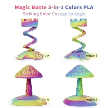 ZIRO Rosy Cloud PLA Multicolor 3D Filament, 1KG