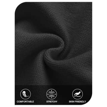 MEROKEETY Women's Oversized Cardigan Sweaters Fall 2024 Open Front Button Up Knit Jackets with Pockets, Black, X-Large