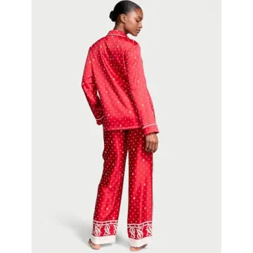 Victoria's Secret Satin Pajama Set for Women - Stylish and Cozy Sleepwear