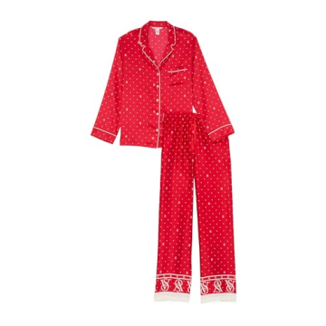 Victoria's Secret Satin Pajama Set for Women - Stylish and Cozy Sleepwear